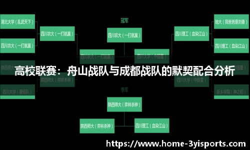 高校联赛：舟山战队与成都战队的默契配合分析